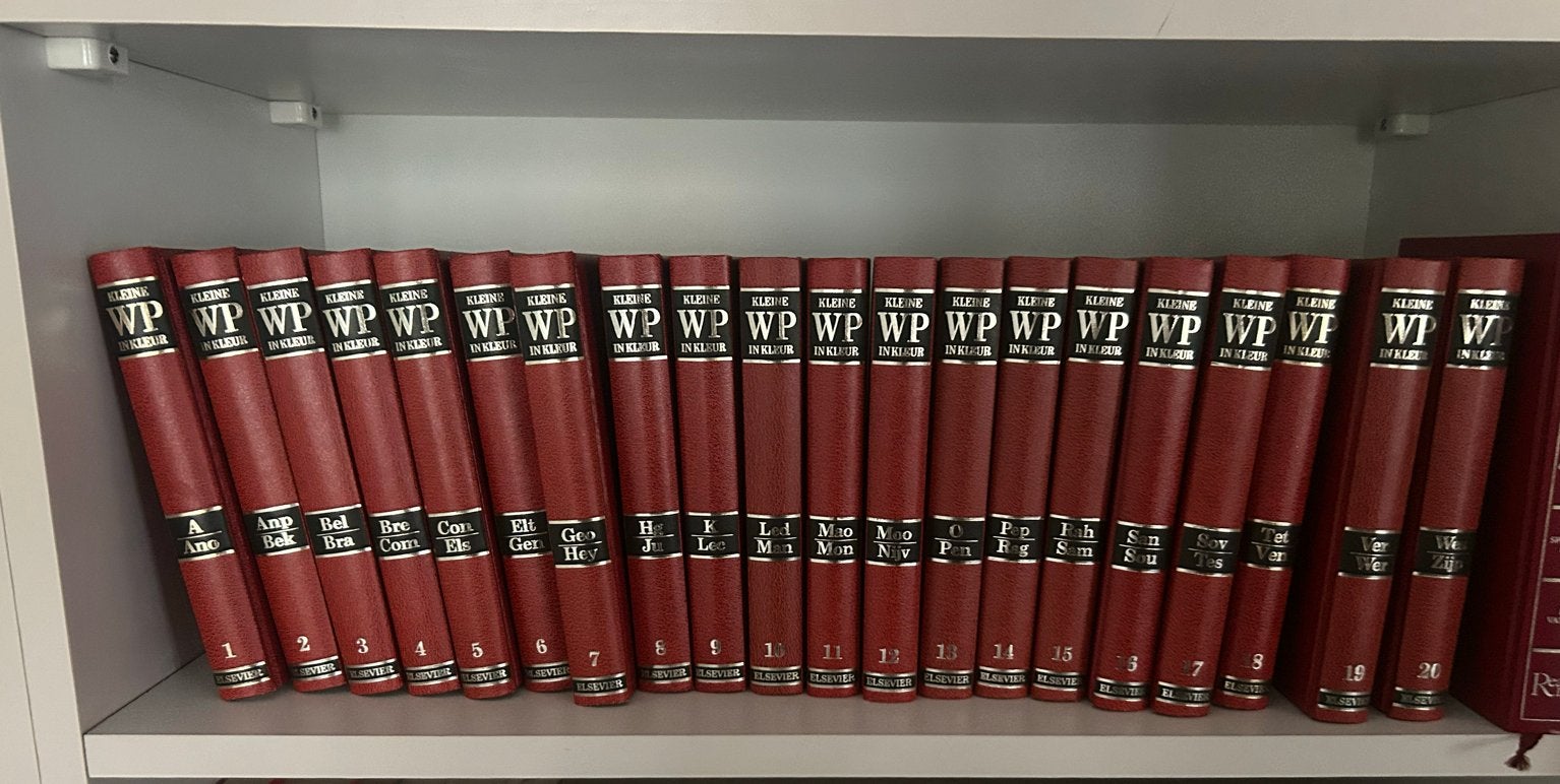 Kleine Winkler Prins Encyclopedie - Complete Serie, Boeken, Encyclopedieën, Ophalen, Gelezen, Algemeen, Complete serie