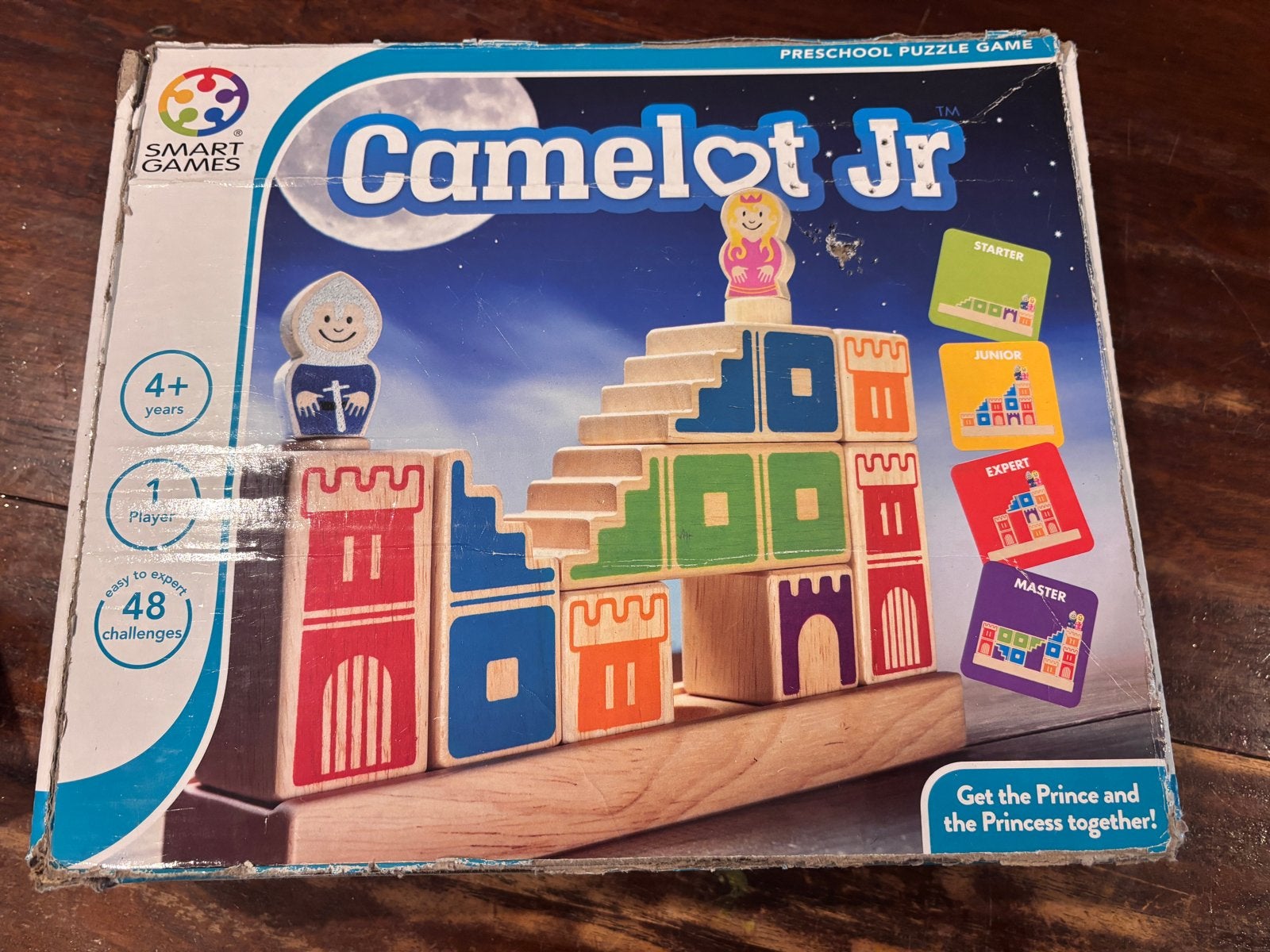 SmartGames Camelot Jr. Puzzelspel, Kinderen en Baby's, Speelgoed | Educatief en Creatief, Ophalen of Verzenden, Gebruikt, Puzzelen