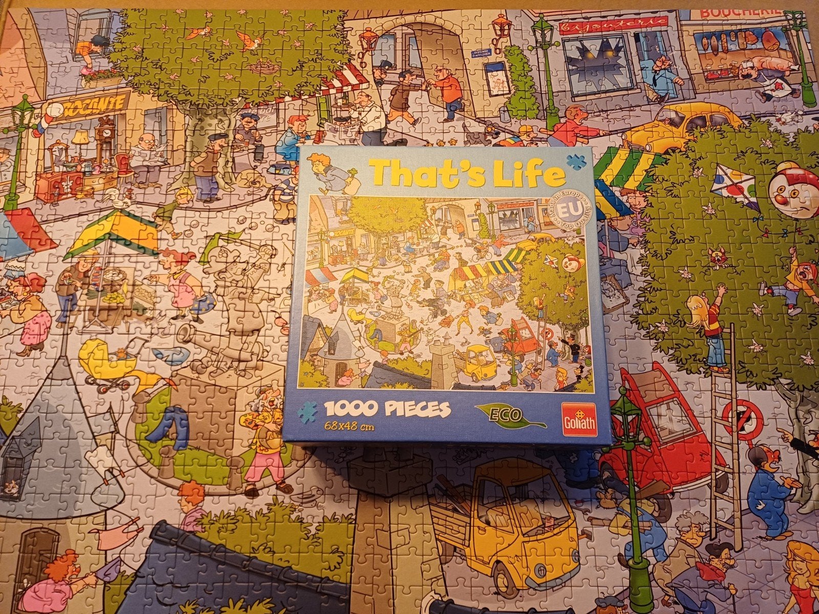 Goliath That's Life Legpuzzel 1000 stukjes, Ophalen, 500 t/m 1500 stukjes, Zo goed als nieuw, Legpuzzel