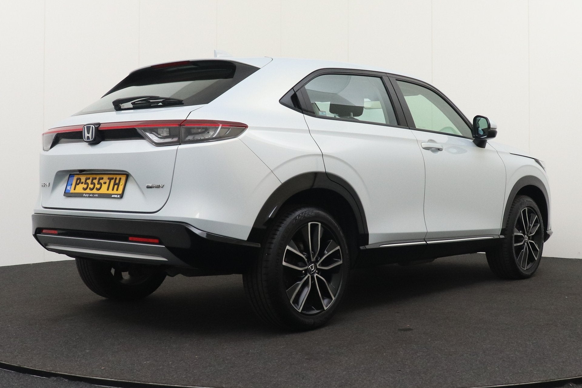 Honda HR-V 1.5 120 PK Hybrid Advance Carplay Adapt. Cruise C, Leder en Stof, Wit, Origineel Nederlands, Hybride Elektrisch/Benzine