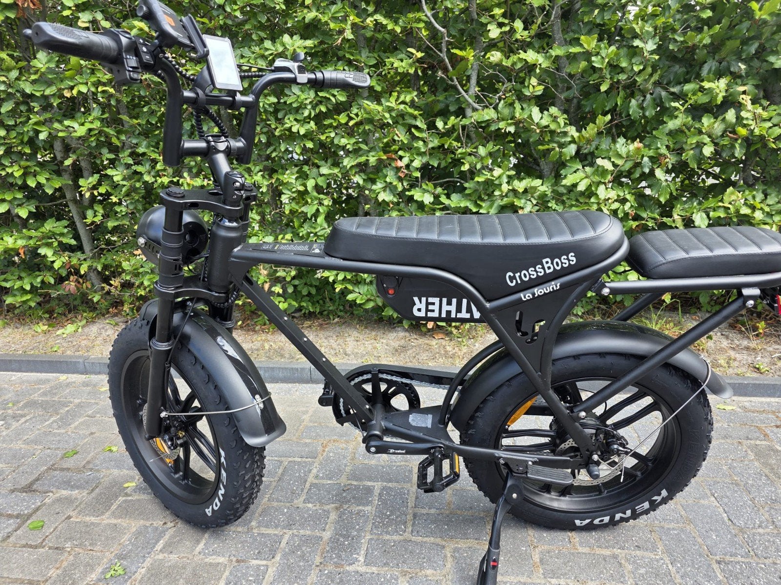 Crossboss V8 C80 LS Mechanic Black Special Edition fatbike /, Fietsen en Brommers, 59 cm of meer, Ophalen, Zo goed als nieuw, Overige merken