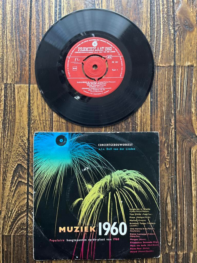 Muziek 1960 - Concertgebouworkest, Ophalen of Verzenden, Gebruikt, 10 inch