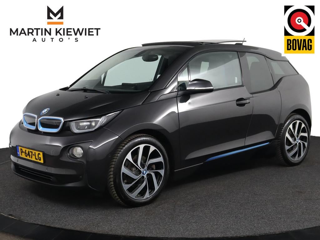 BMW I3 Basis Comfort Advance 22 kWh SOH 86%|Pano|H/K|Camera, Automaat, Gebruikt, Zwart, 4 stoelen