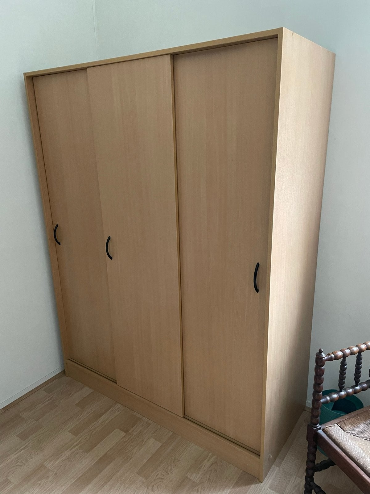 Hangkast met bovenplank - Ruime opbergoplossing, Met plank(en), Gebruikt, Ophalen of Verzenden, 150 tot 200 cm