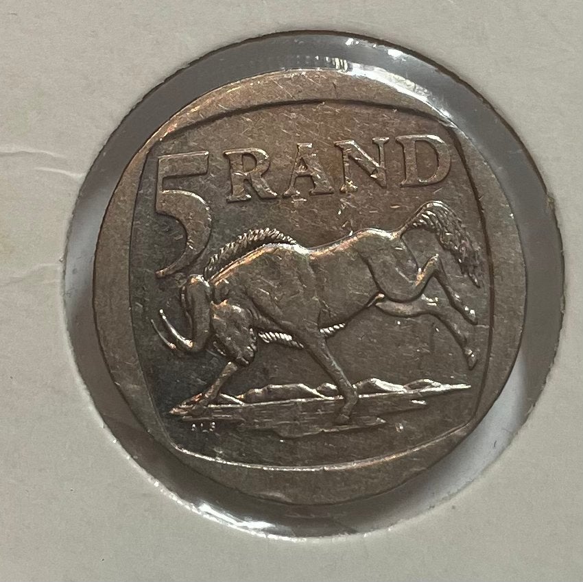 5 rand Zuid Afrika 1997, Ophalen of Verzenden, Zuid-Afrika