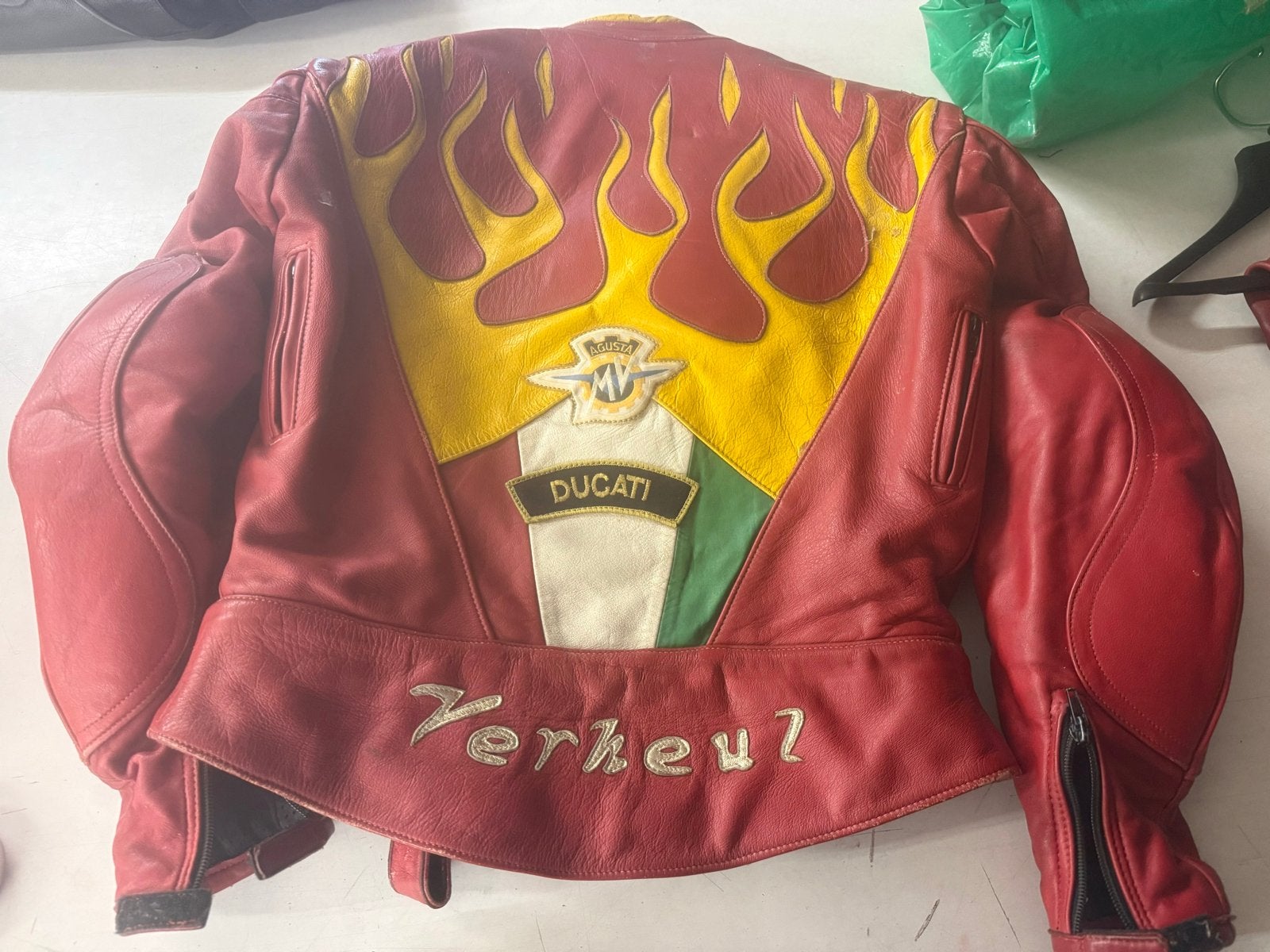 Verheul motorpakken: maatwerk, vermaak en herstel, Ophalen of Verzenden, Tweedehands, Heren, Jas | leer