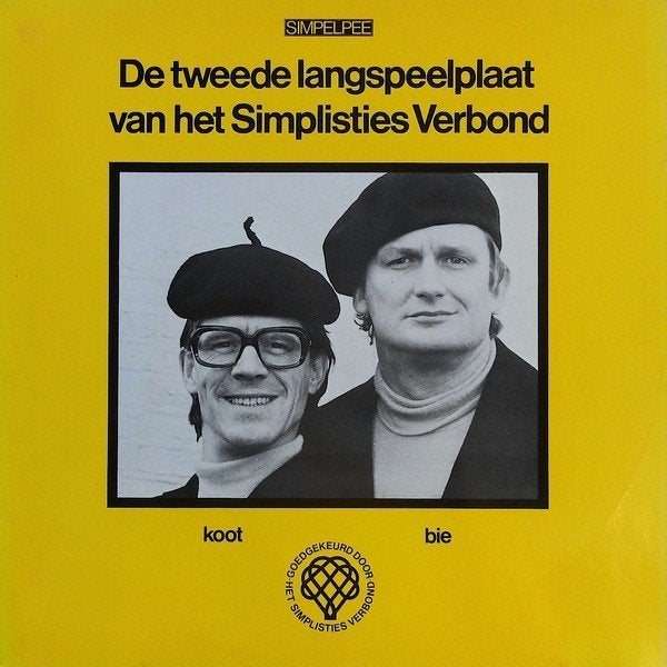 De Tweede Langspeelplaat van het Simplisties Verbond (1976), Originele persing, Cabaret of Kleinkunst, Ophalen of Verzenden, Zo goed als nieuw