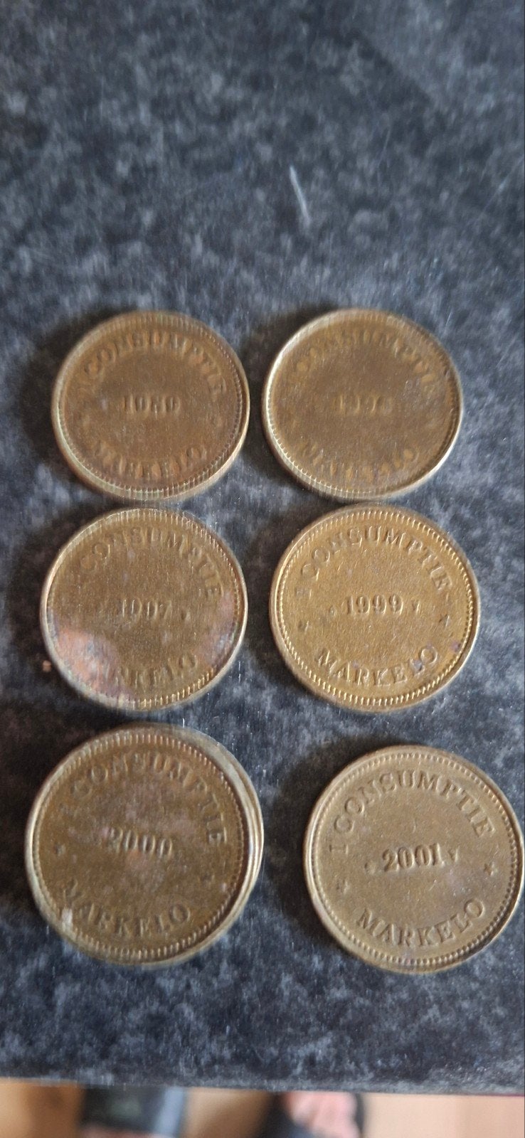 Dieka muntjes 10 stuks, Postzegels en Munten, Munten | Nederland, Ophalen of Verzenden, Koningin Beatrix, Euro's