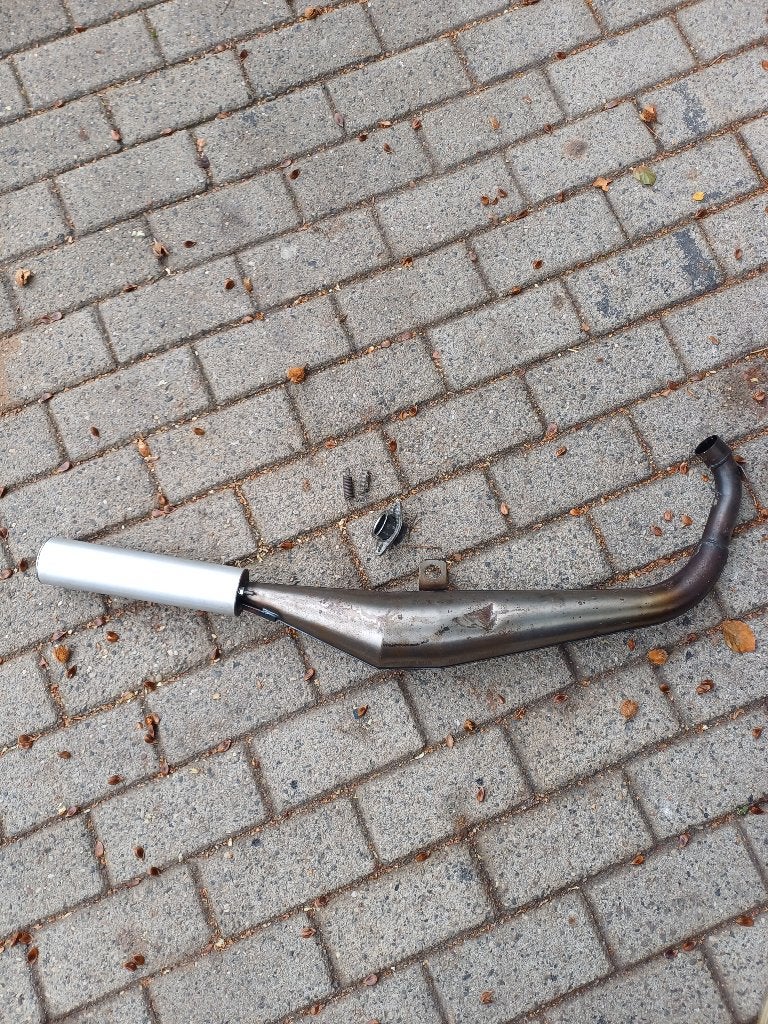 Honda mb mb8 proma uitlaat, Ophalen of Verzenden, Gebruikt, Uitlaat, Honda mb mb8