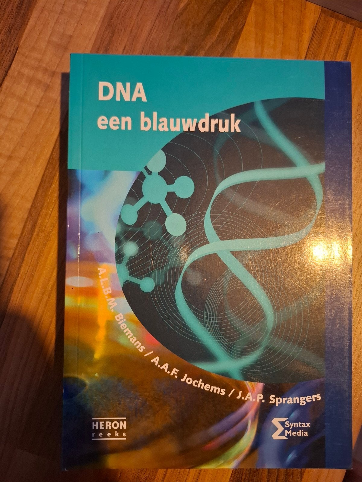 DNA een blauwdruk - Biologie studieboek, Zo goed als nieuw, A.L.B.M. Biemans, A.A.F. Jochems, J.A.P. Sprangers, Beta, HBO