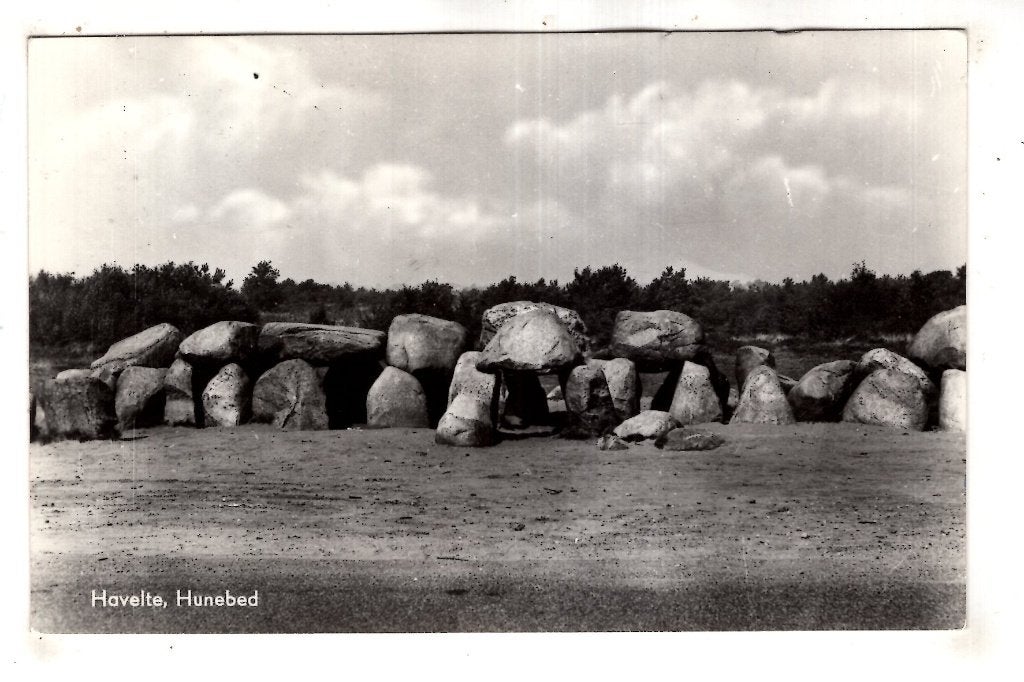 Havelte Hunebed, Verzenden, 1940 tot 1960, Gelopen