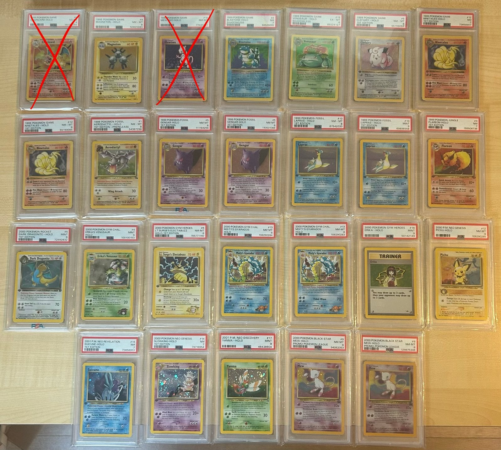 Diverse wotc psa slabs te koop, Ophalen of Verzenden, Zo goed als nieuw