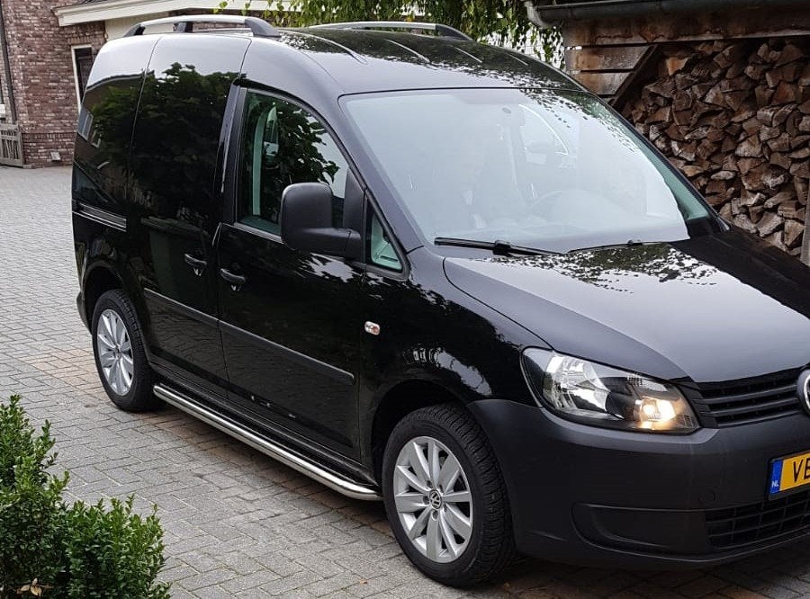 VW Caddy Sidebars met rvs trede, Auto-onderdelen, Niet ingevuld, Niet ingevuld, Niet ingevuld
