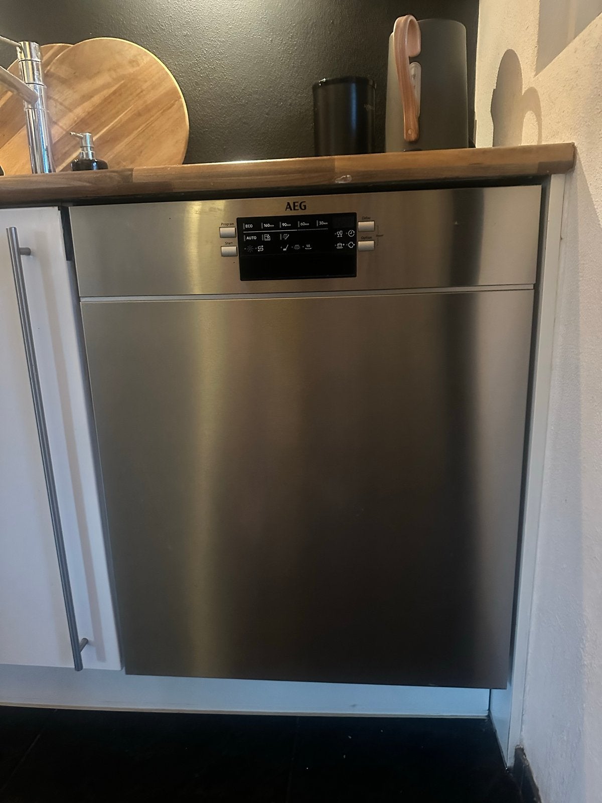 AEG Inbouw Vaatwasser - Zo goed als nieuw, Ophalen, 60 cm of meer, Zo goed als nieuw, Energieklasse A of zuiniger