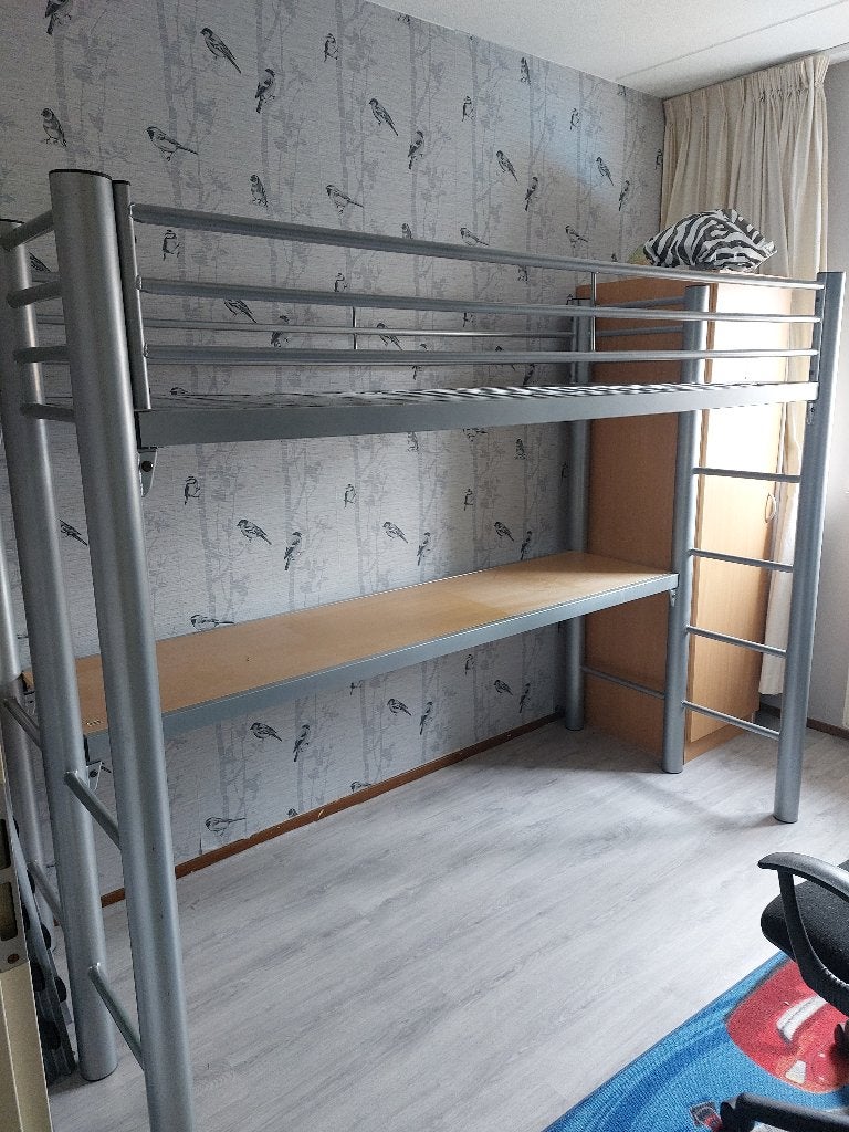 Hoogslaper, Ophalen, Gebruikt, Eenpersoons, 160 tot 180 cm