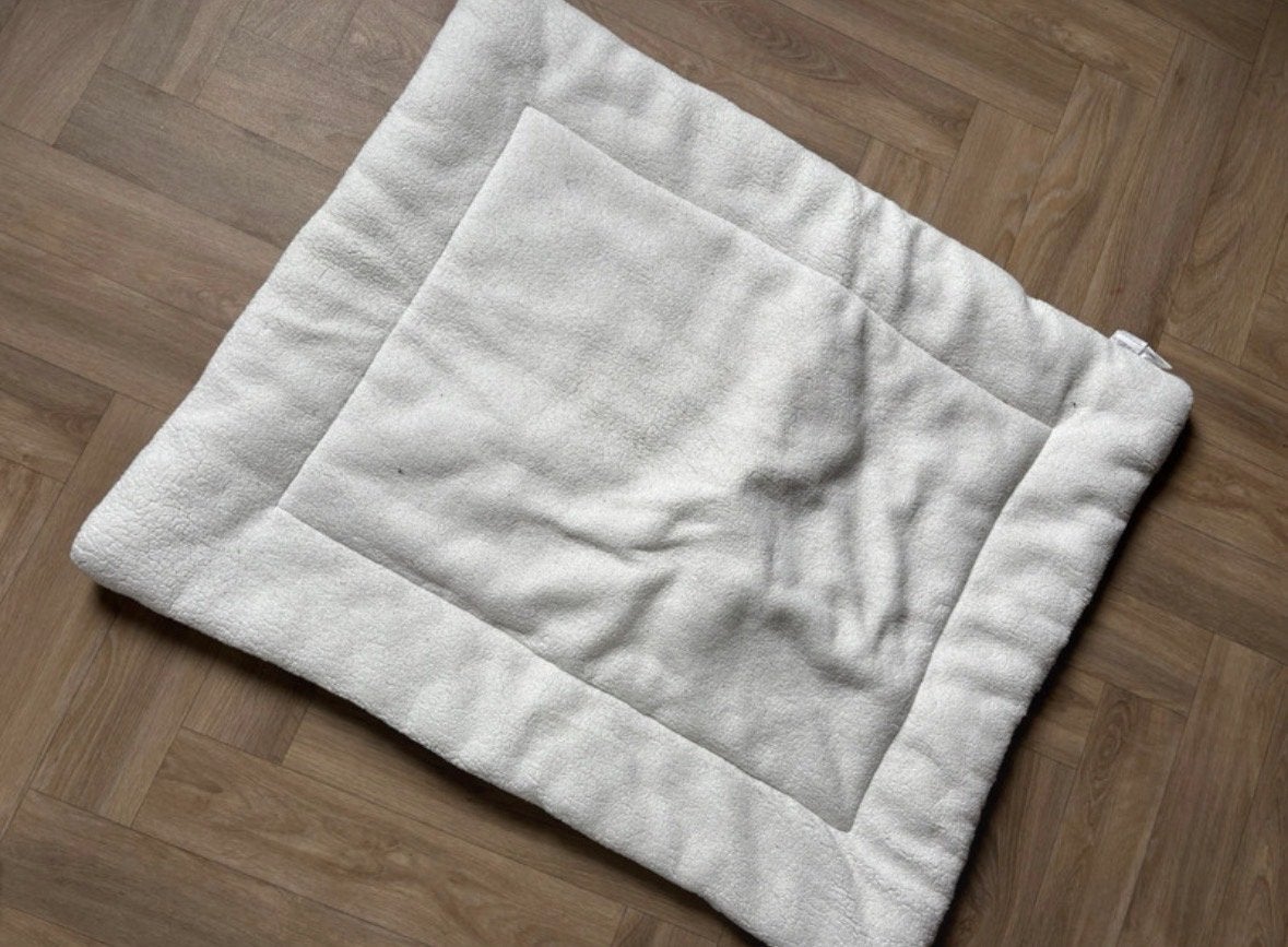 Zacht wit baby boxkleed/speelkleed, Kinderen en Baby's, Ophalen of Verzenden, Gebruikt, Boxkleed