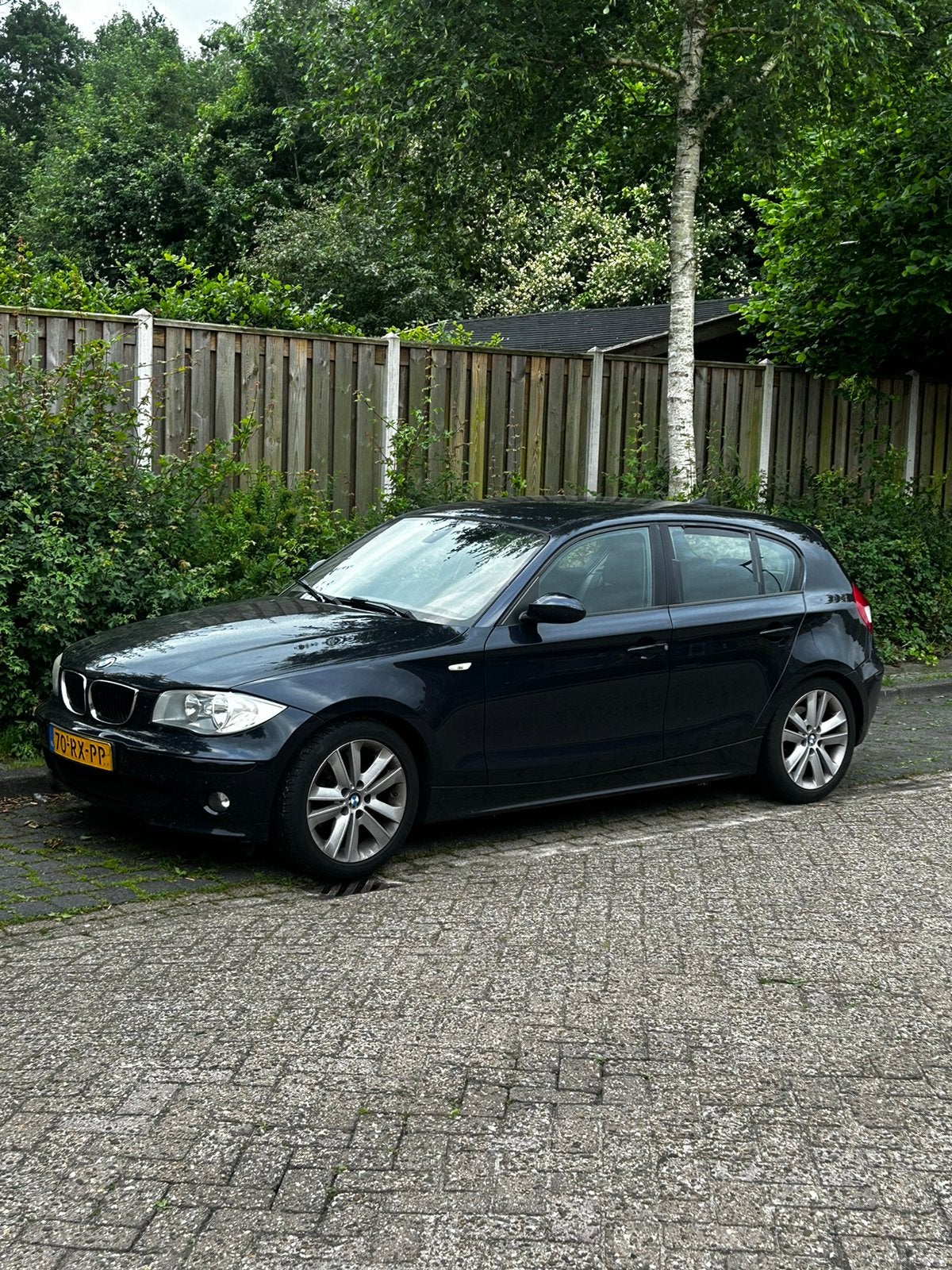 BMW 1-Serie 2.0 120I LPG AUT 2005 Blauw, Auto's, BMW, Achterwielaandrijving, 1995 cc, 4 cilinders, 1200 kg