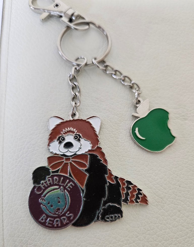 Charlie bears Edinburgh red panda sleutelhanger tas hanger, Ophalen of Verzenden, Nieuw