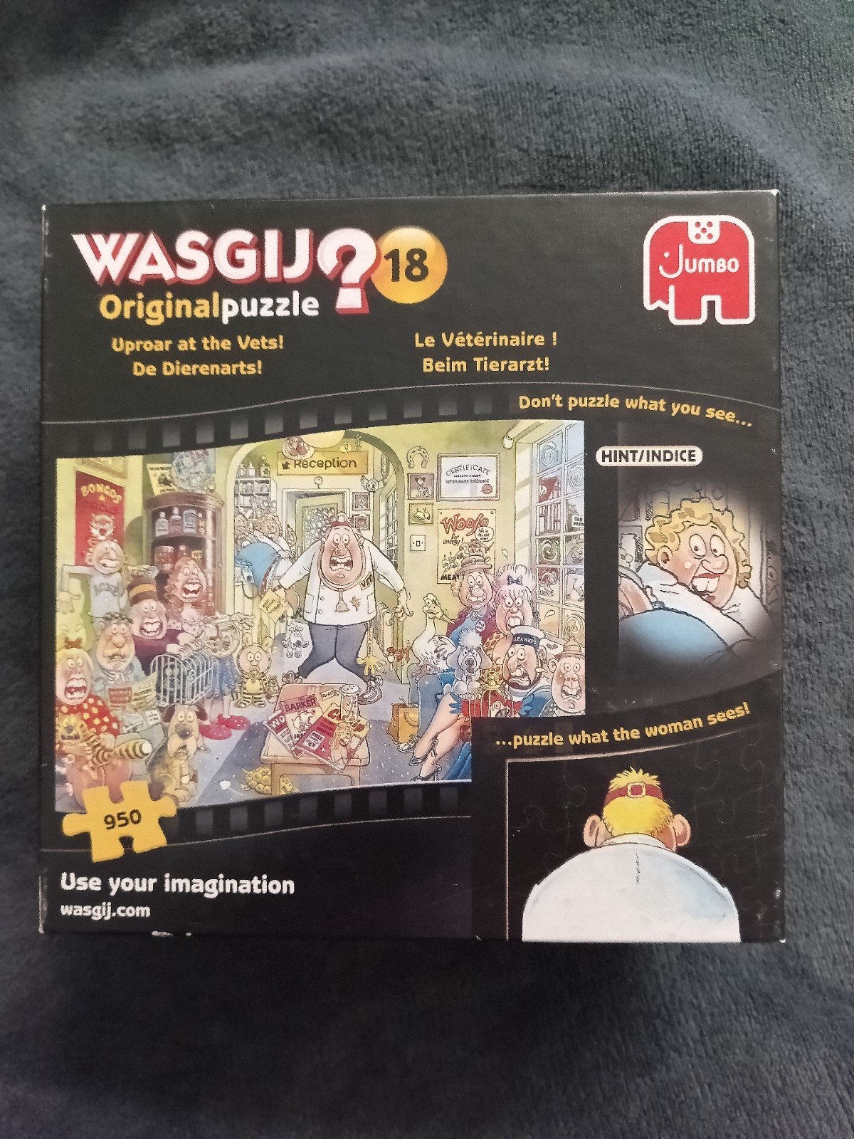 Wasgij, Hobby en Vrije tijd, Ophalen of Verzenden, 500 t/m 1500 stukjes, Zo goed als nieuw