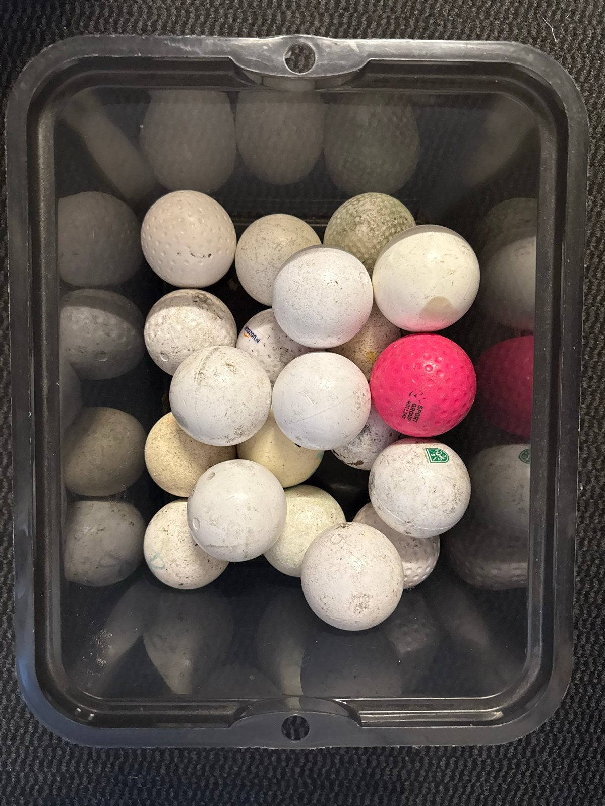Partij gebruikte hockeyballen, Sport en Fitness, Ophalen of Verzenden, Gebruikt, Bal
