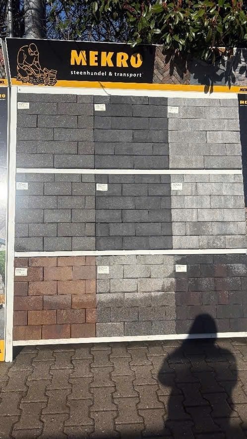 Geoklinker plus xl 31,5x10,5x8 Milano, Nieuw, Ophalen of Verzenden, 10 m² of meer, Beton