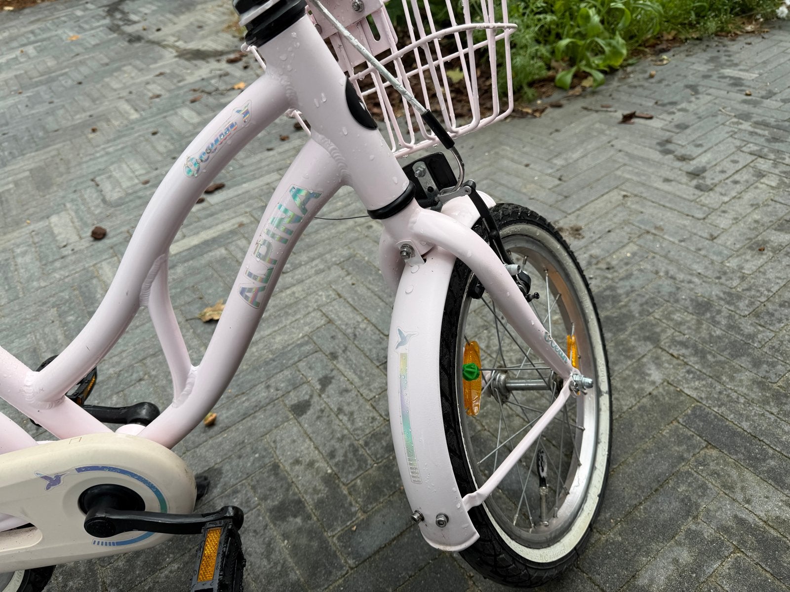 Alpina ocean meisjes fiets 16 inch, Ophalen, Gebruikt, 16 inch