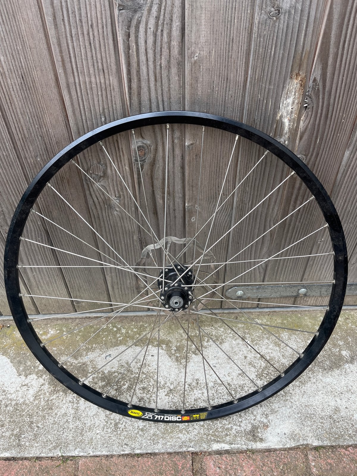 Mavic X 717 DISC MTB Wiel 26 inch, Fietsen en Brommers, Fietsonderdelen, Wiel, Gebruikt, Verzenden, Aluminium