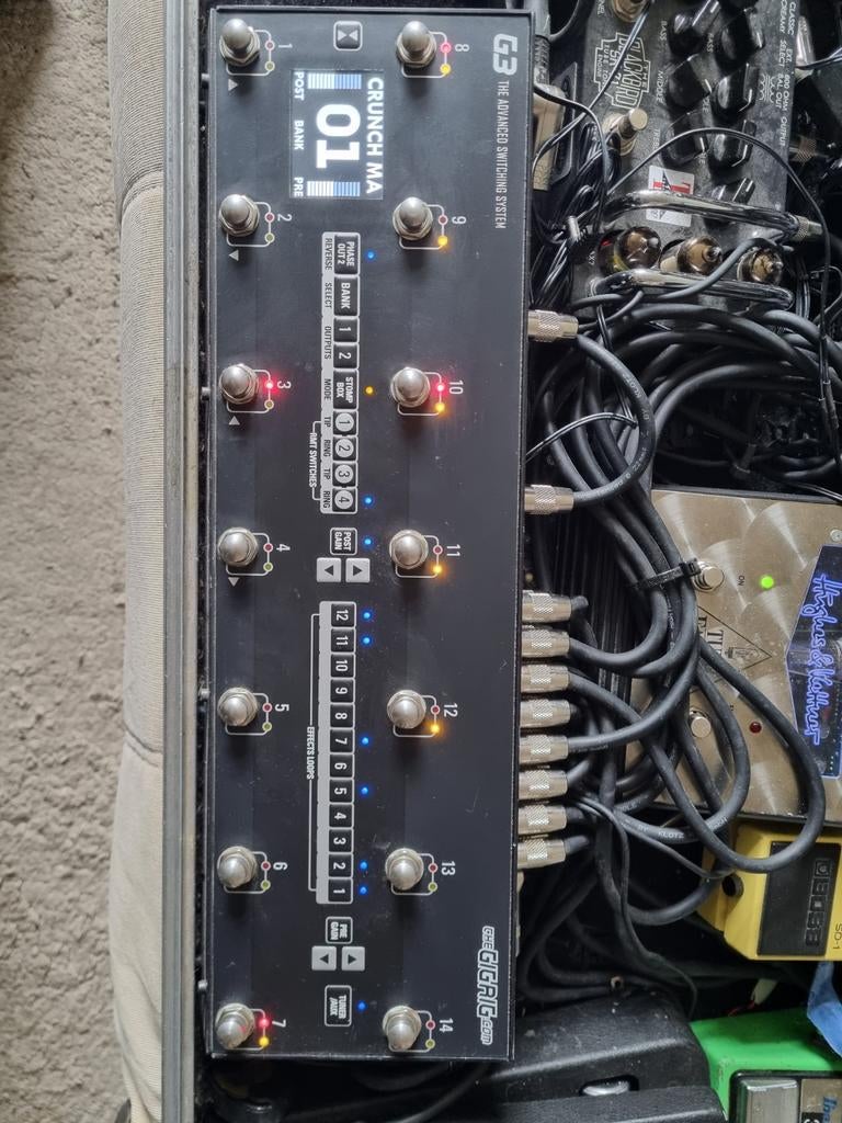 Gigrig G3 The Advanced Switching System, Ophalen of Verzenden, Zo goed als nieuw, Multi-effect