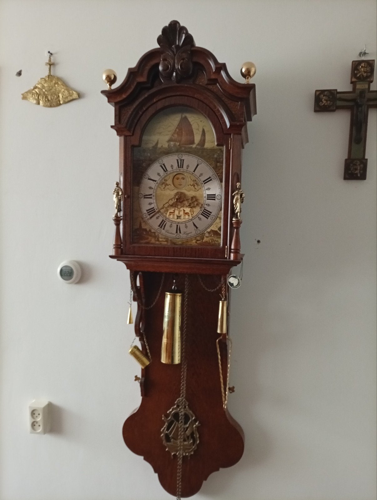 Unieke Christiaan Huygens Klok in Nieuwstaat, Ophalen of Verzenden