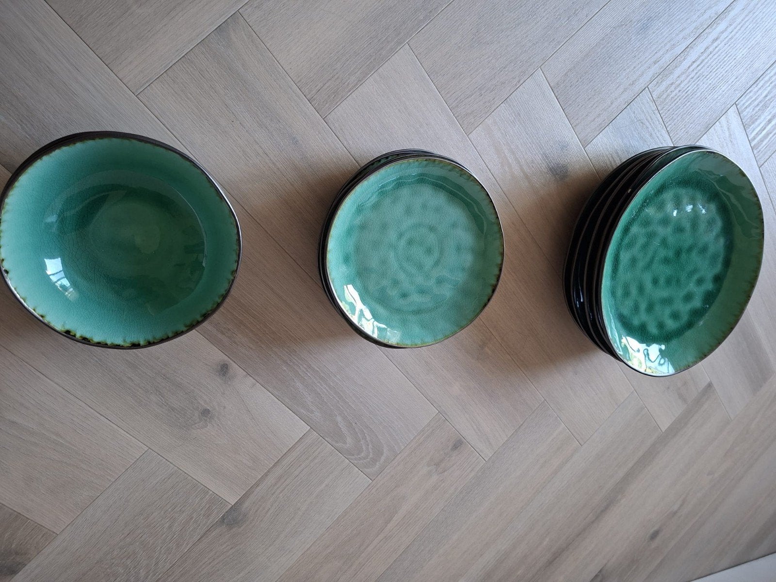 groene borden, Ophalen, Gebruikt, Bord(en), Overige stijlen