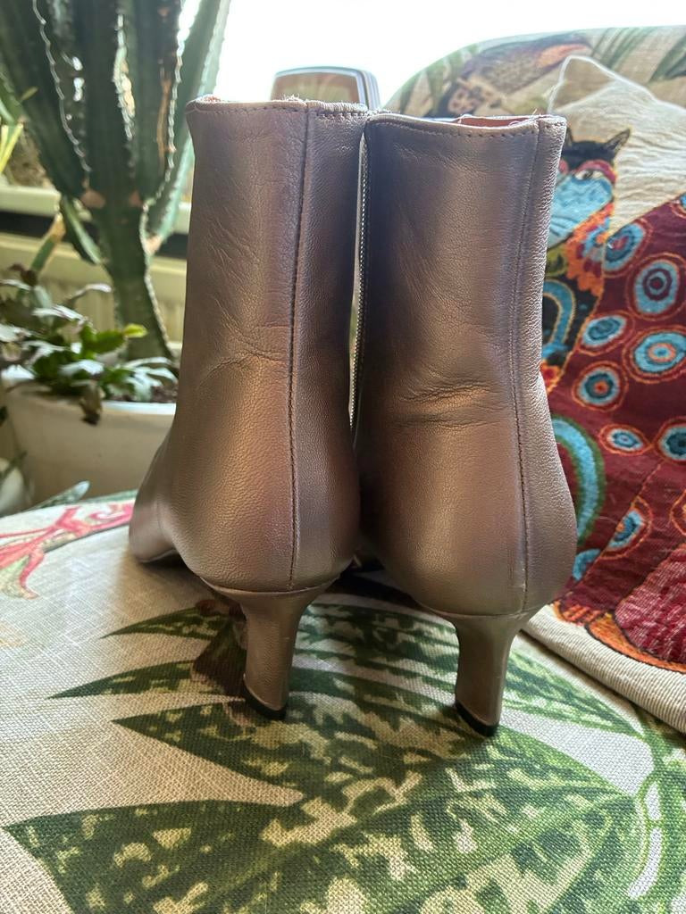 Nieuwe DWRS laarsjes mt 42 in koperkleur, Kleding | Dames, Schoenen, Verzenden, Nieuw, Overige kleuren, Lage of Enkellaarzen