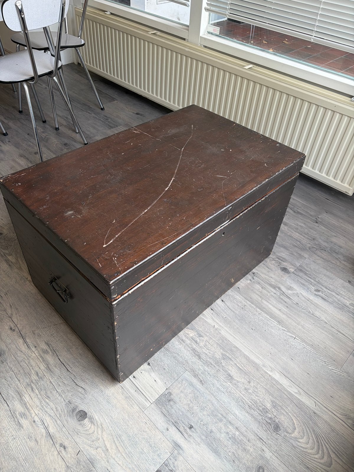 Oude dekenkist van oma - 80x52x50 cm, Ophalen, 50 – 75, Gebruikt, 50 tot 100 cm
