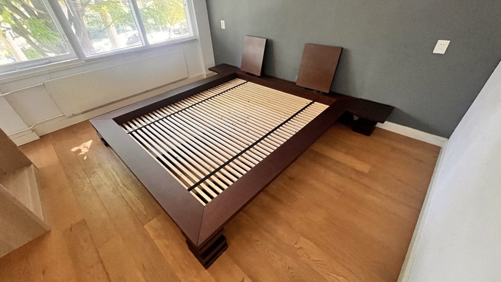Japans bed, Huis en Inrichting, Slaapkamer | Bedden, Ophalen, Zo goed als nieuw, Overige maten, Overige maten