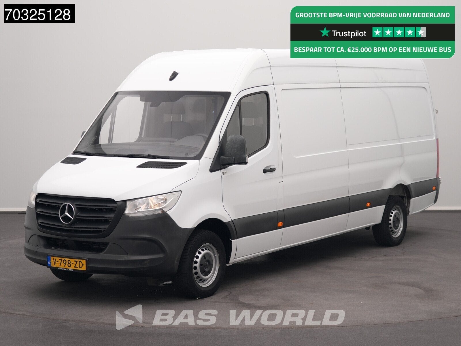 Mercedes Sprinter 311 CDI Automaat L3H2 Airco Camera Euro6 L, Auto's, Automaat, Stof, Gebruikt, Euro 6