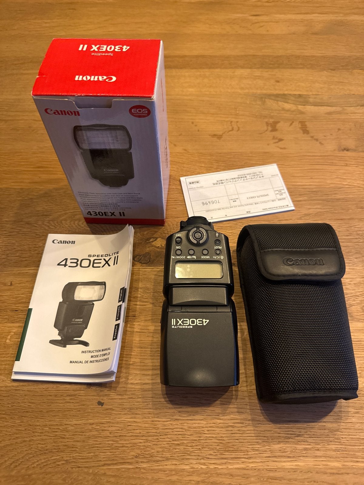 Canon Speedlite 430EX II flitser, Draaibaar, Canon, Externe flitser, Ophalen of Verzenden