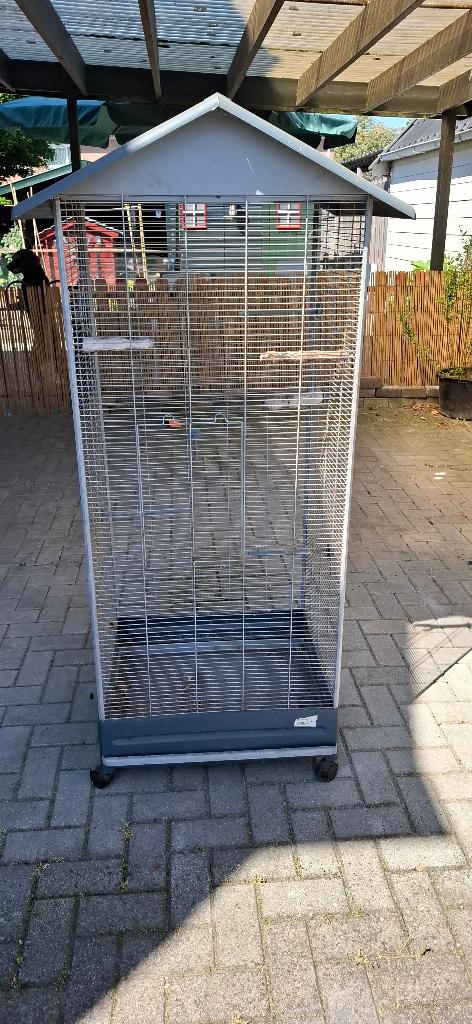 Vogelvolière., Ophalen, Gebruikt, Aluminium, Vogelkooi