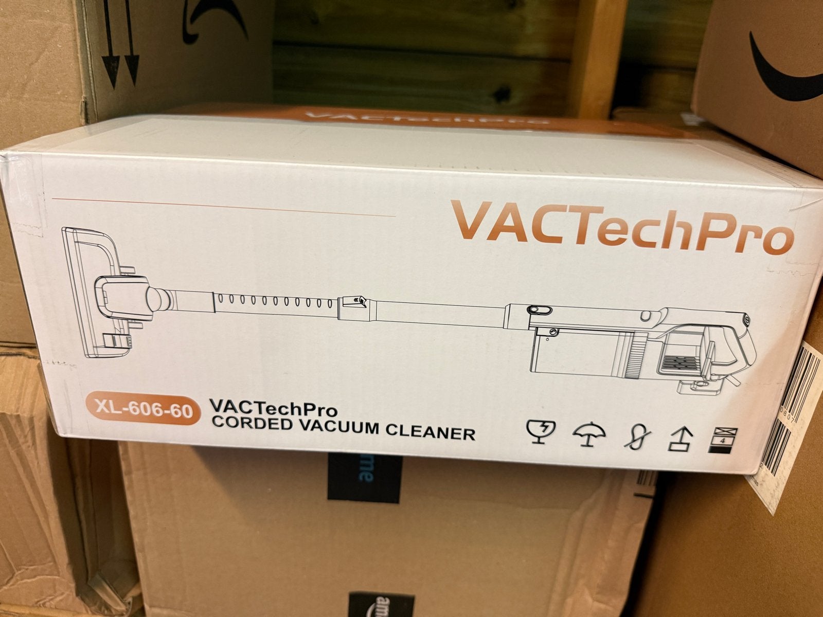 Nieuwe VACTechPro XL-606-60 Bedrade Stofzuiger - Meerdere Be, Overige merken, Nieuw, Ophalen of Verzenden, Geschikt voor harde vloeren