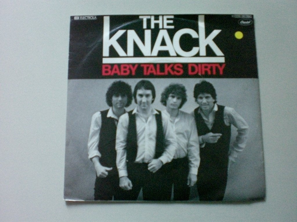 THE KNACK - baby talks dirty - vinyl 7", Ophalen of Verzenden, Gebruikt, Rock en Metal