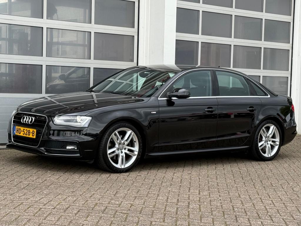 Audi A4 1.8 TFSI 170PK S-Edition S-line Aut. Navi Half-leer, Automaat, Gebruikt, Euro 6, 4 cilinders