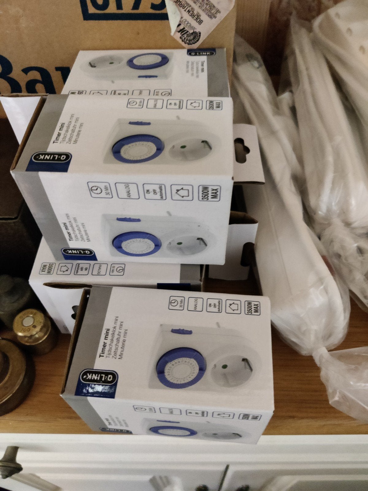 Q-LINK Timer Mini - Analoge Tijdschakelklok 3500W, Ophalen of Verzenden