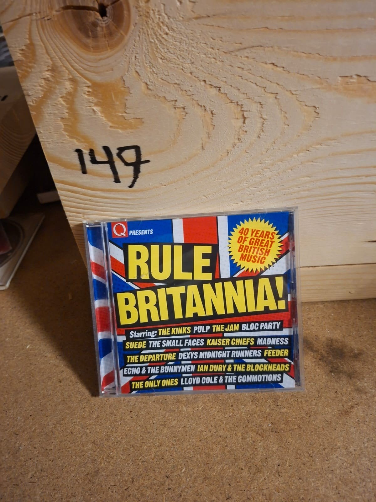 Rule Britannia! 40 jaar Britse muziek CD, Ophalen of Verzenden, Gebruikt, Pop, Verzamelalbum