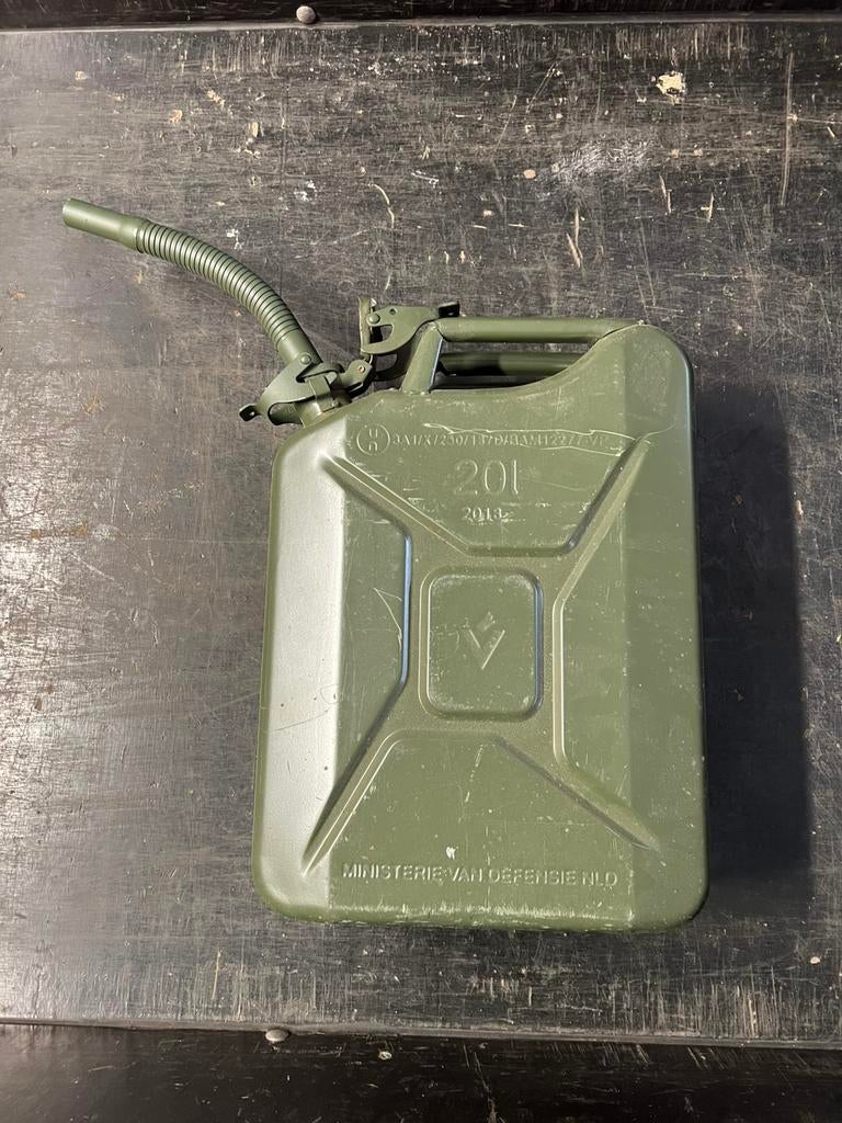 Jerrycan 20 liter, Ophalen of Verzenden