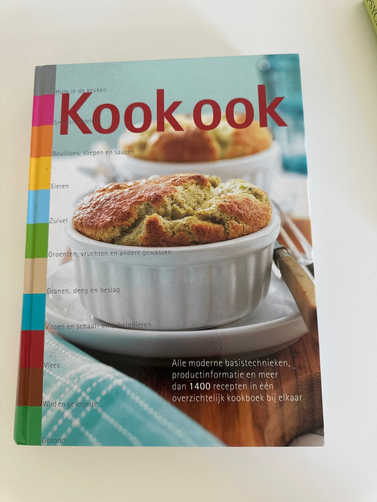 Kookook: Hét complete basiskookboek van Nederland, Voorgerechten en Soepen, Ophalen of Verzenden, Zo goed als nieuw, Gezond koken