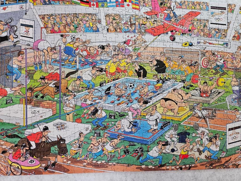 Jan van Haasteren, 500, Hobby en Vrije tijd, Denksport en Puzzels, Ophalen of Verzenden, 500 t/m 1500 stukjes, Zo goed als nieuw