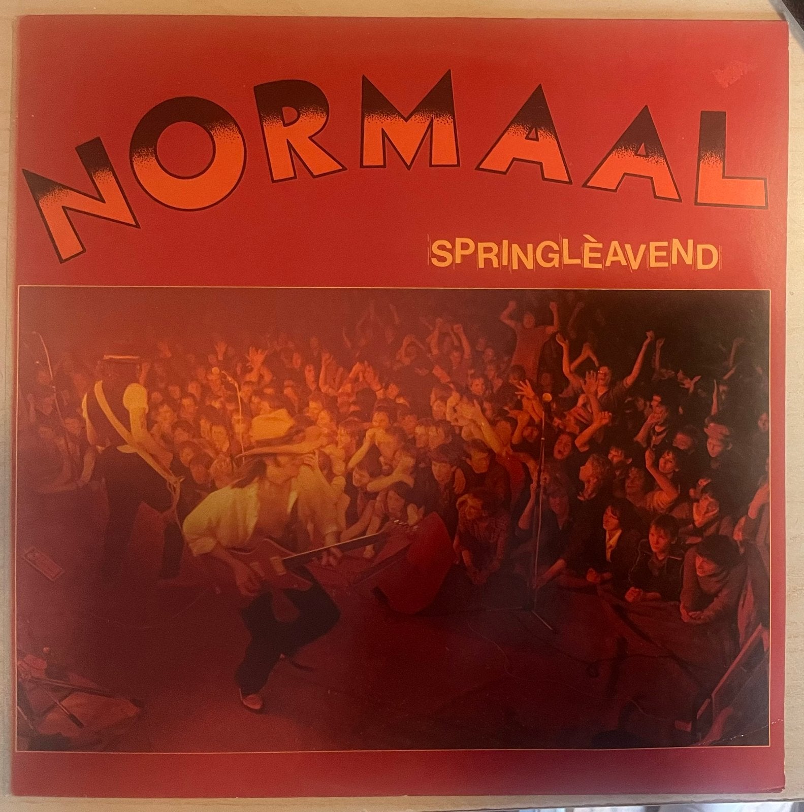 Normaal - Springlèavend LP - 1981 - met foto’s, Gebruikt, Originele persing, 1980 - 1989, Ophalen of Verzenden