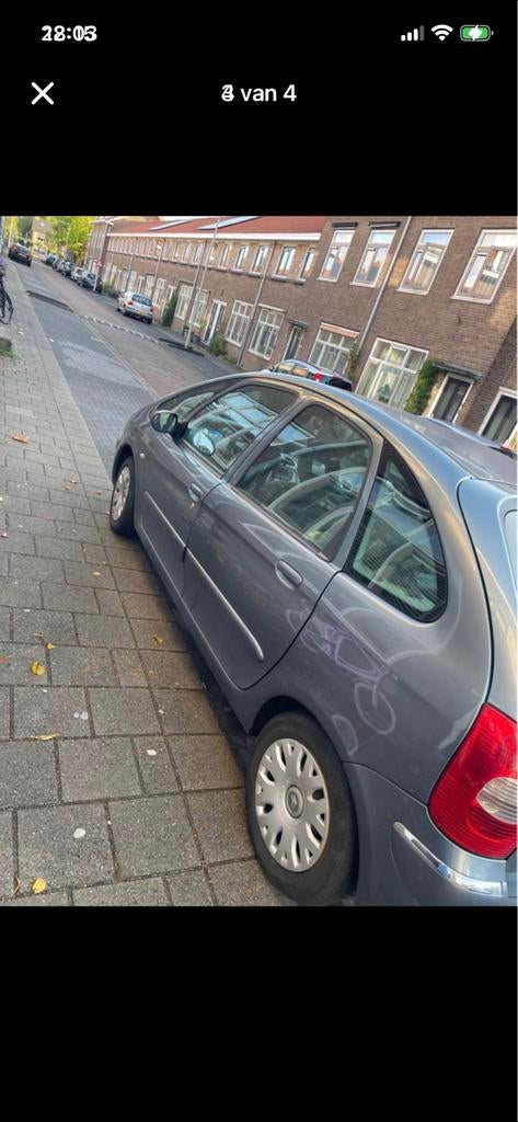 Citroën Xsara 1.6 I 16V Picasso 2006 Grijs, Auto's, Voorwielaandrijving, Xsara, 4 cilinders, 1200 kg