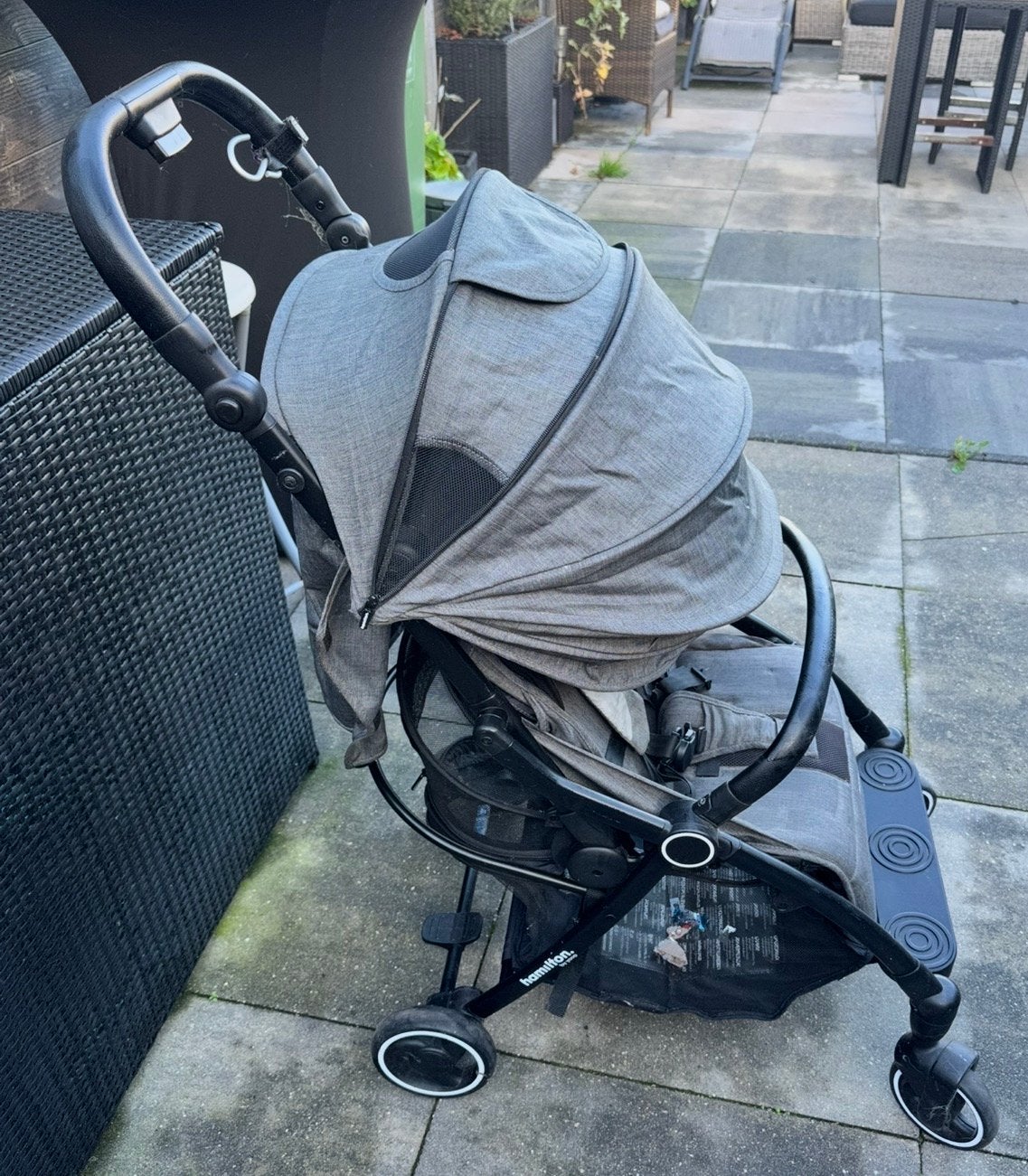 Hamilton Buggy - Compact en Comfortabel, Ophalen of Verzenden, Gebruikt, Overige merken, Verstelbare rugleuning