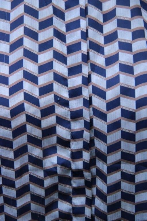 Blouse donkerblauw/ bruin Cavallaro mt 40 Vaste prijs, Maat 38/40 (M), Blauw, Cavallaro, Ophalen of Verzenden