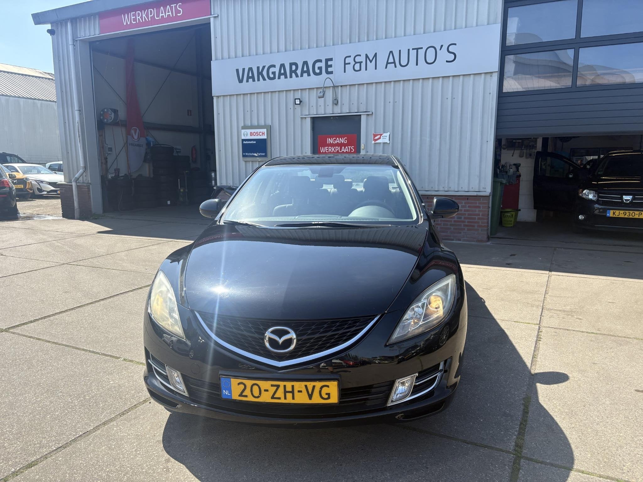 Mazda 6 1.8 Exclusive Airco, cruise, Auto's, Mazda, Voorwielaandrijving, Gebruikt, 4 cilinders, Zwart
