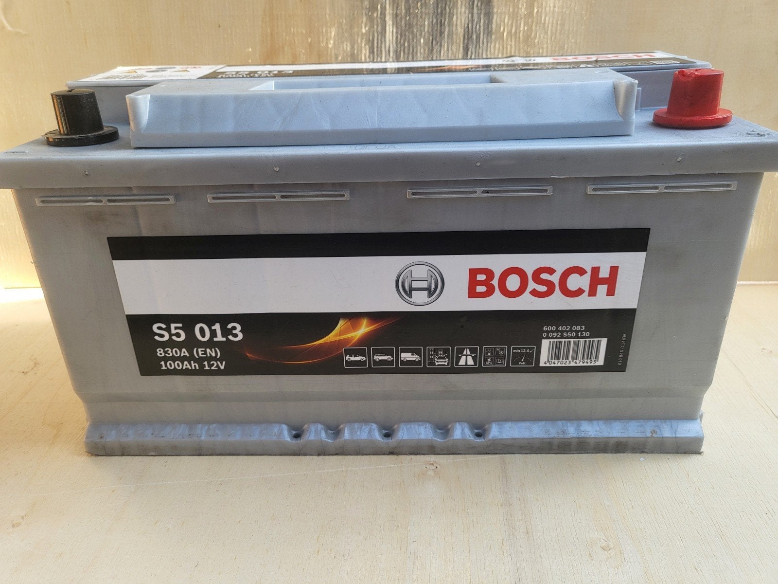 Battery Bosch S5 12V - 100Ah- 830A, Ophalen of Verzenden, Nieuw